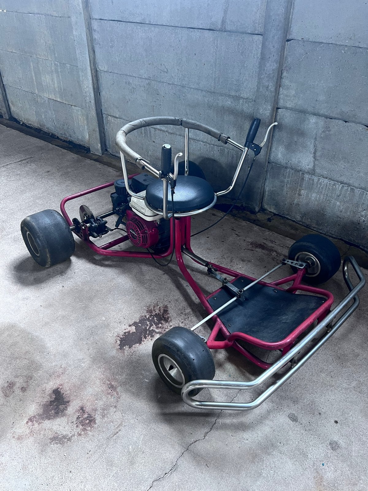 Unieke Funky Kart - Sturen met de zitting - mannen speelgoed, Ophalen of Verzenden, Gebruikt, Kart