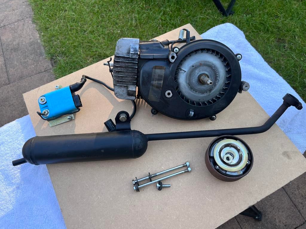 🟥Topstaat Elektronisch Motorblok Uitlaat Gilera Citta 🟥, Ophalen of Verzenden, Zo goed als nieuw, Blok, Gilera