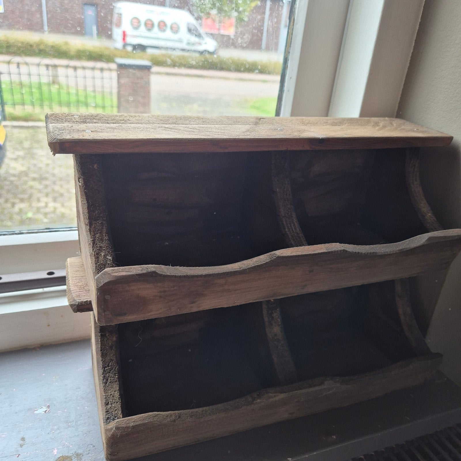 Guttersbak kleine houten bakjes, Ophalen of Verzenden