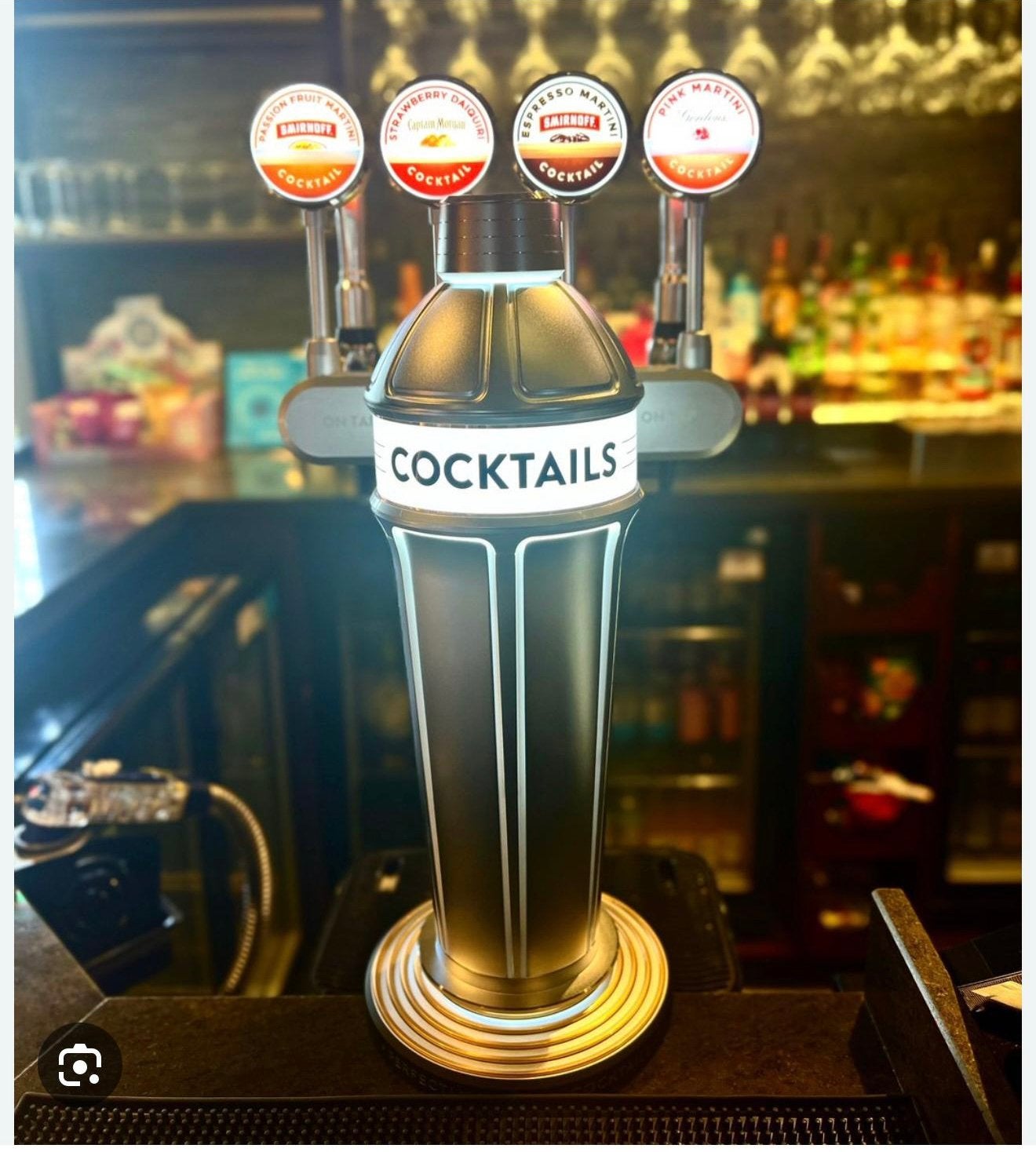 Diageo cocktailtap kort februikt, Verzamelen, Automaten | Overige, Gebruikt, Ophalen