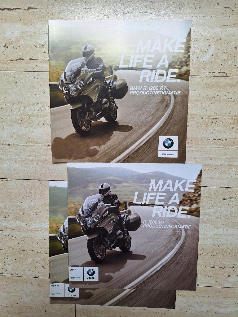 BMW R 1200 RT productinformatie 2 folders, Motoren, Handleidingen en Instructieboekjes, Ophalen of Verzenden, BMW
