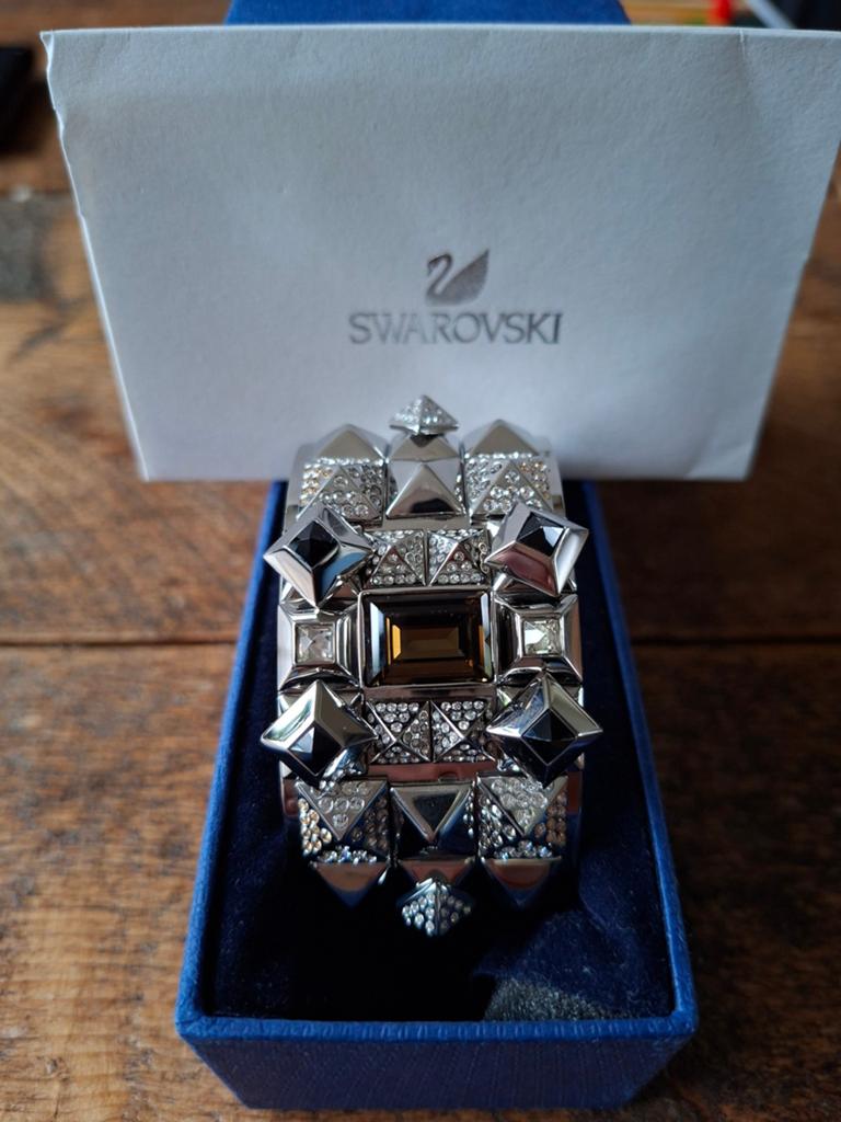 Swarovski Armband, Met kristal, Overige materialen, Ophalen of Verzenden, Zo goed als nieuw