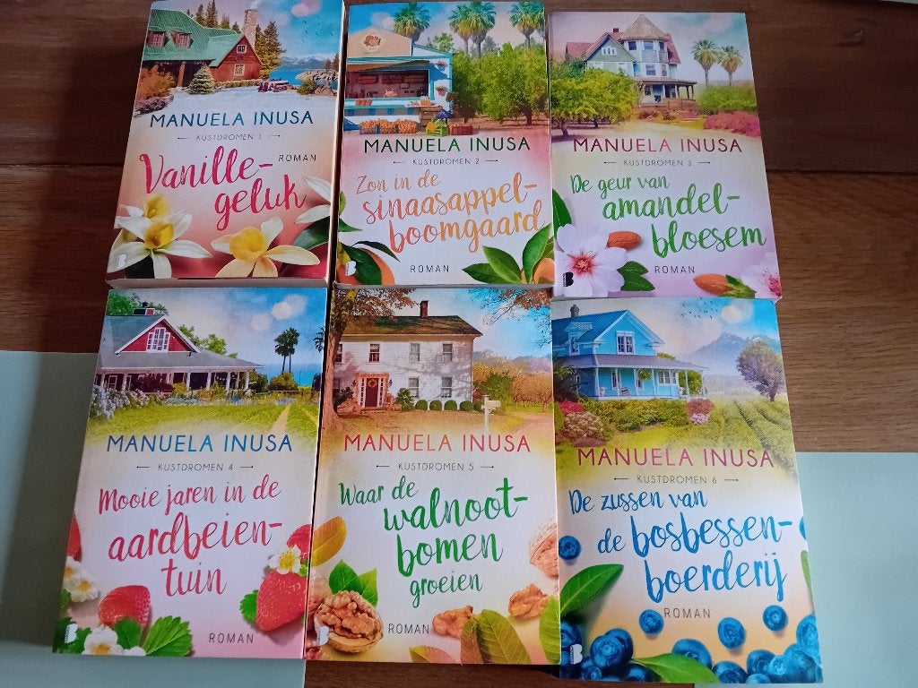 Manuela Inusa kustdromen serie, Boeken, Ophalen of Verzenden, Zo goed als nieuw, Manuela Inusa, Nederland