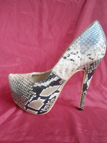 ACTIE : Sergio Todzi plateaupumps hoge hak mt. 37, Ophalen, Pumps, Bruin, Nieuw