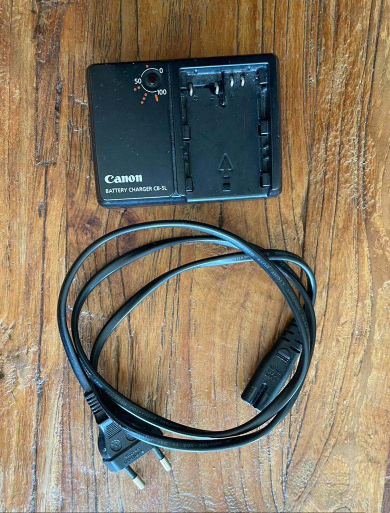 Oplader Canon CB-5L, Ophalen of Verzenden, Zo goed als nieuw