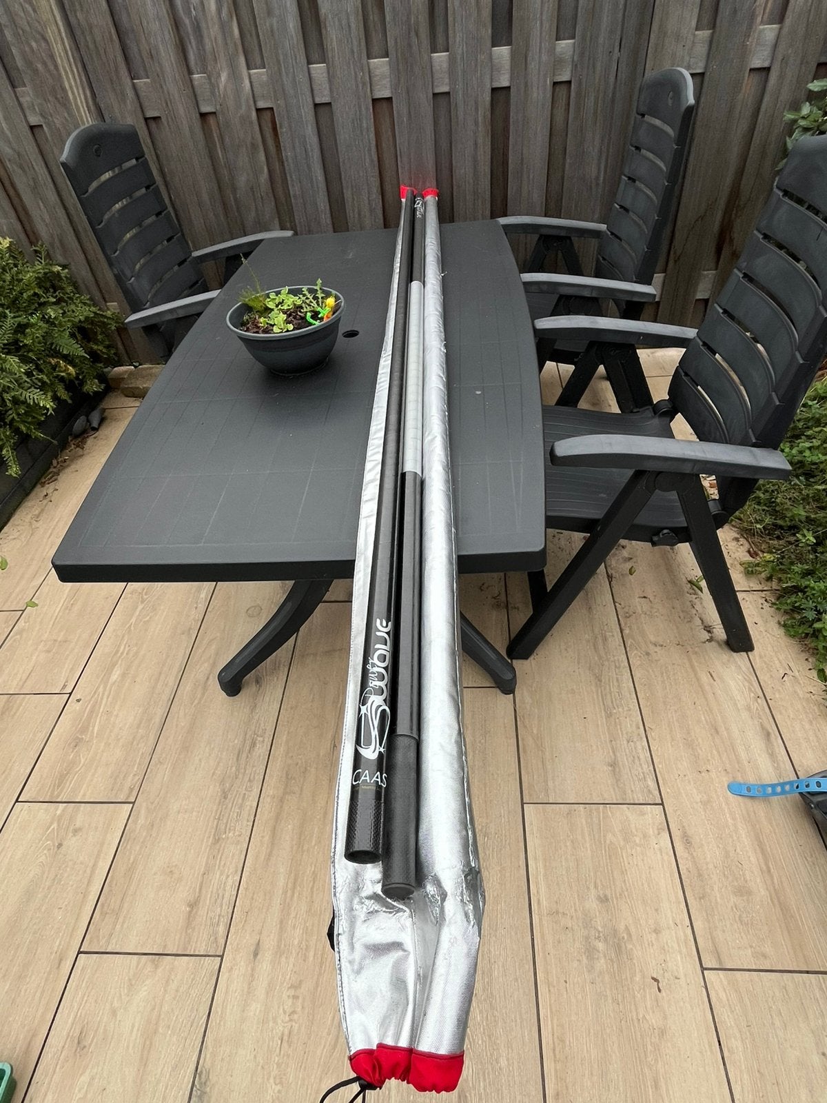 CAAS Power Wave RDM 430 / 460 – 75% carbon – Constant Curve, Watersport en Boten, Gebruikt, Mast, Deelbare mast, Ophalen