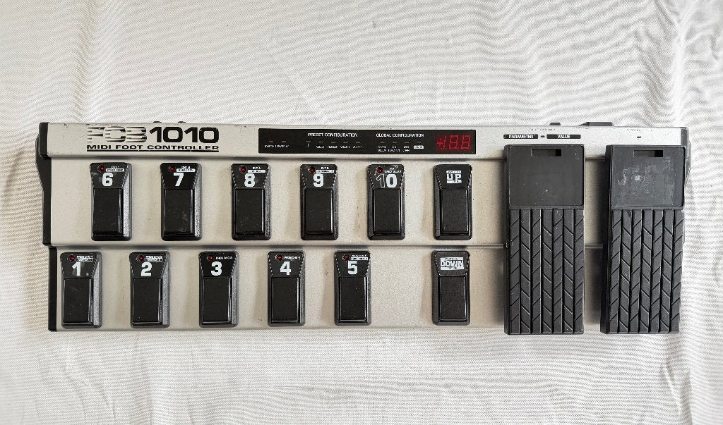 BEHRINGER FCB1010 Midi Foot Controller, Ophalen of Verzenden, Gebruikt