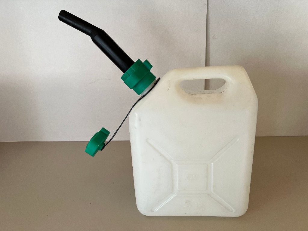 Drinkwater jerrycan met schenktuit, Ophalen of Verzenden, Gebruikt