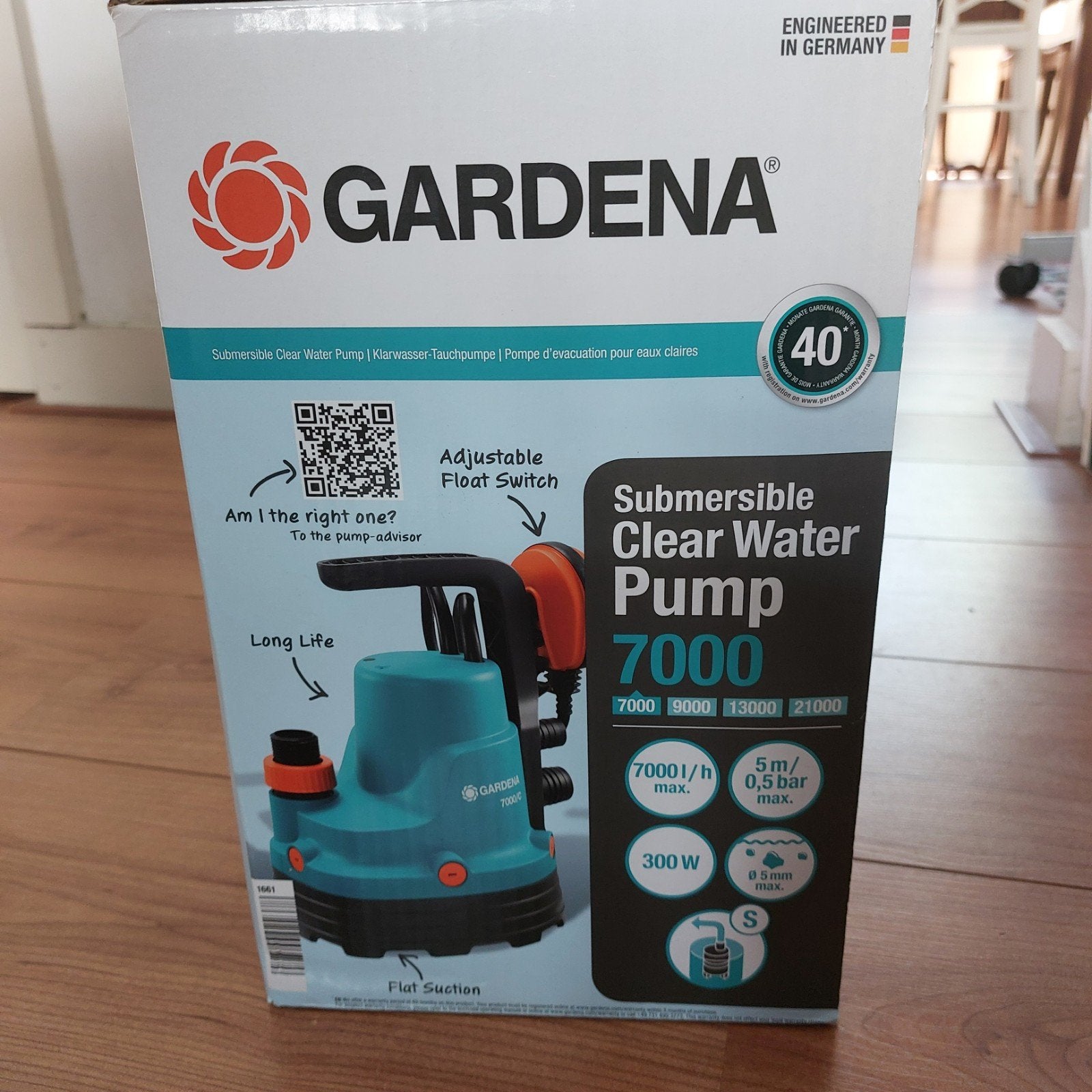 Gardena Clear Water Pomp 7000 - Dompelpomp, Ophalen of Verzenden, Zo goed als nieuw