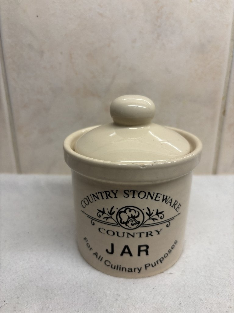 Voorraad Potje Jar Country Stoneware, Ophalen of Verzenden