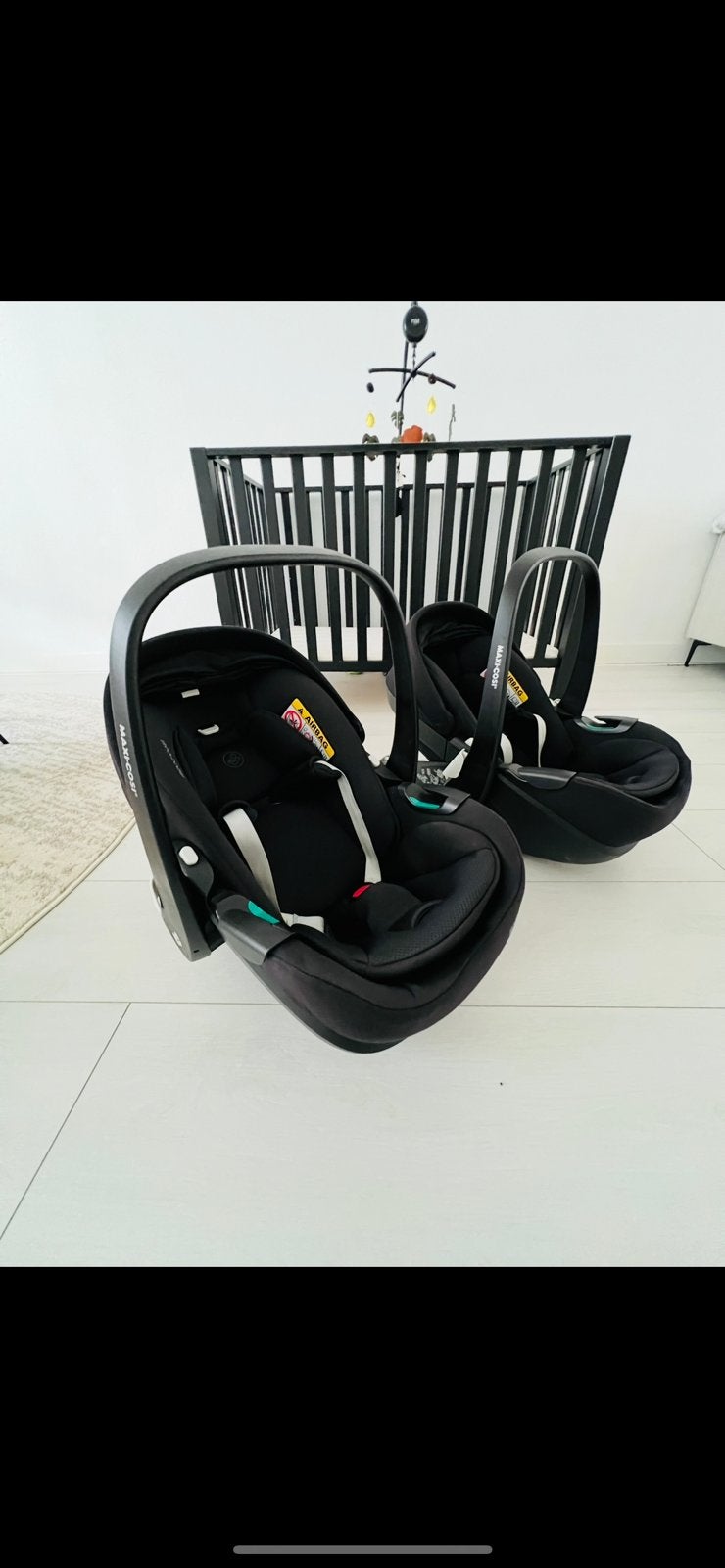 Maxicosi/Zwart/ 2 maal, Kinderen en Baby's, Ophalen of Verzenden, Zo goed als nieuw, Maxi-Cosi