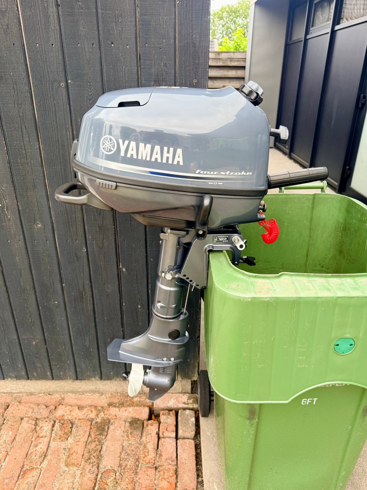 Yamaha 6 pk F6CMH   Buitenboordmotor Kortstaart, Ophalen, Zo goed als nieuw, Motor en Techniek, Motorboot