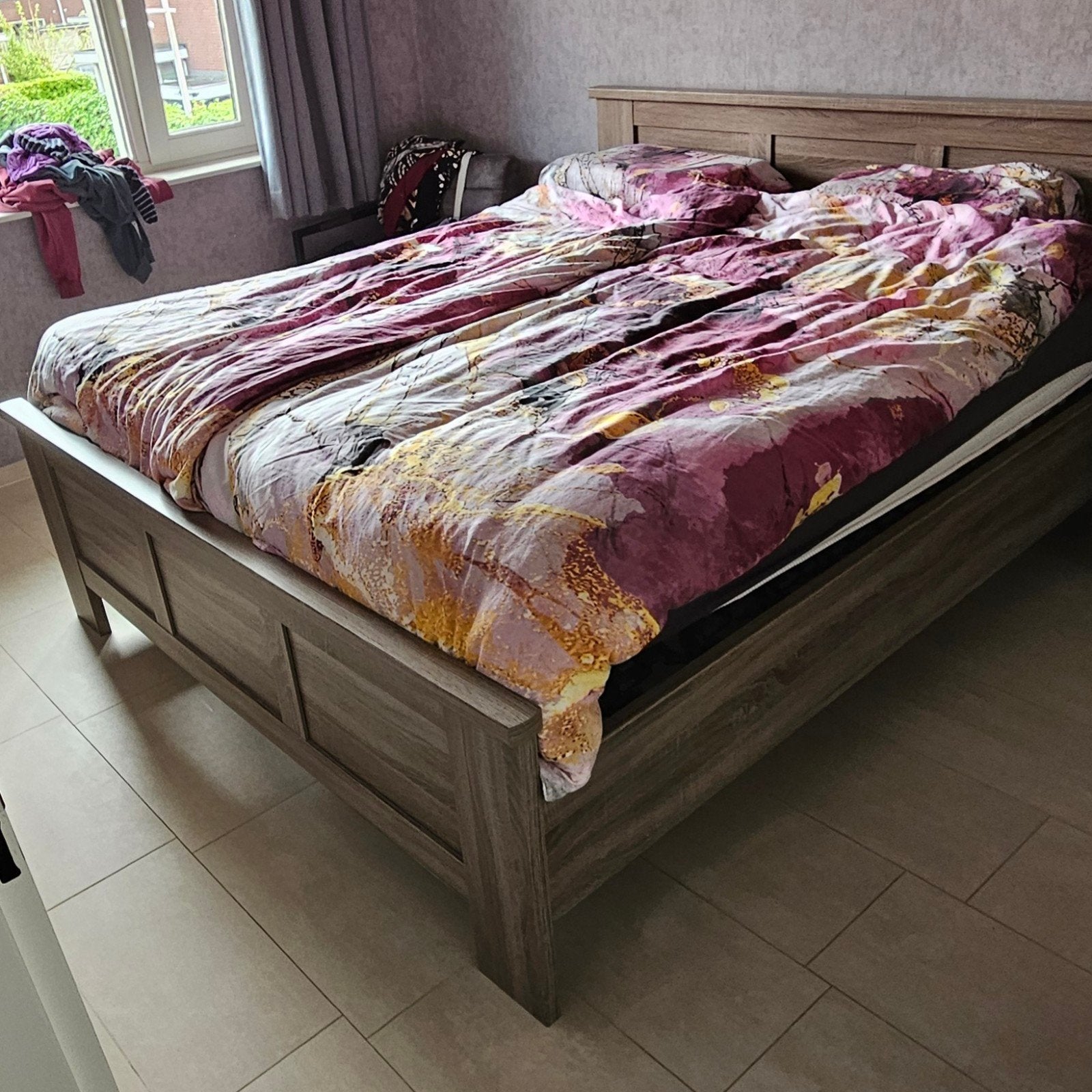 Ombouw bed 180 x 210, Ophalen, Overige kleuren, 210 cm, Tweepersoons