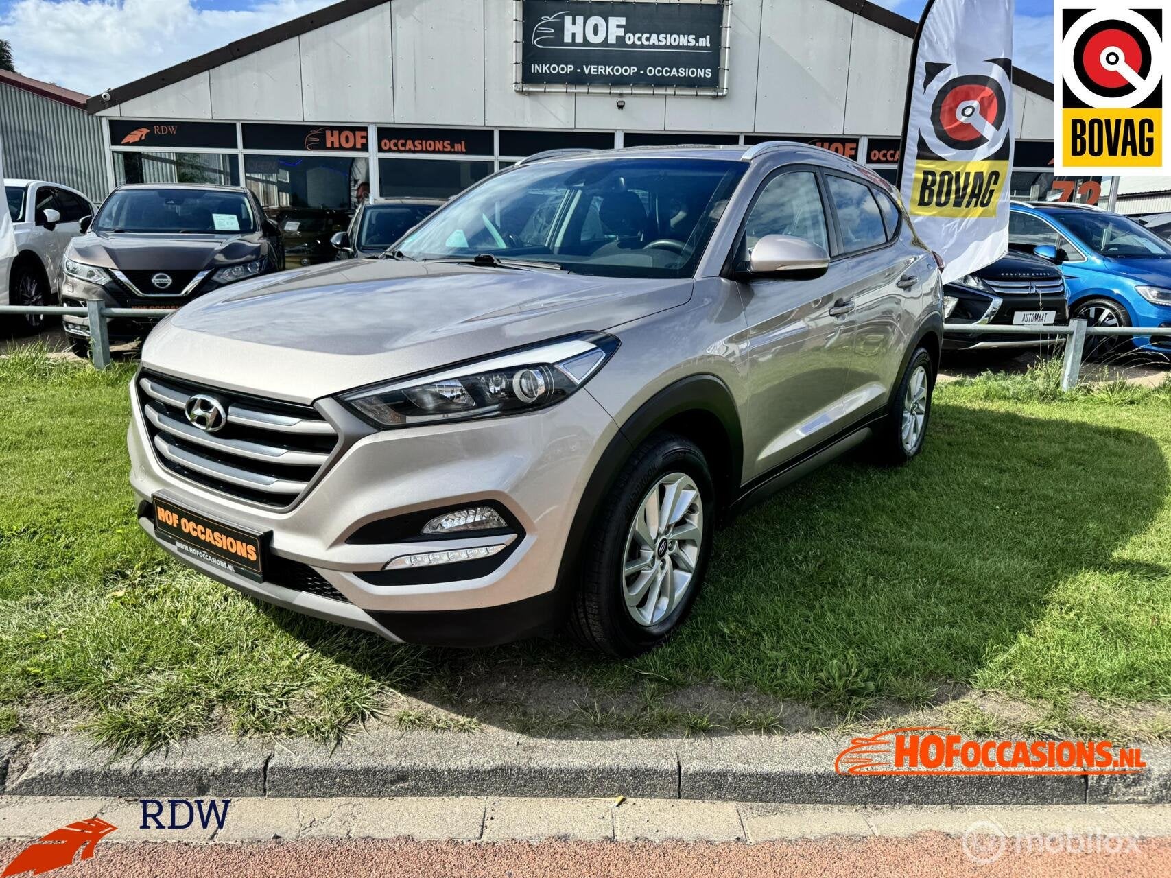 Hyundai Tucson 1.6 T-GDi Comfort NAVI/TREKHAAK/STOELVERWARMI, Voorwielaandrijving, Gebruikt, 1591 cc, 4 cilinders