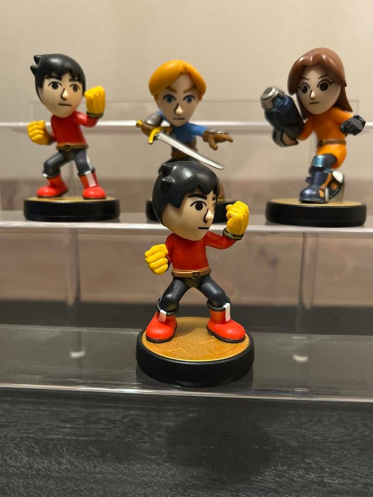 Mii amiibo set - Brawler, Swordfighter, Gunner, Ophalen of Verzenden, Zo goed als nieuw