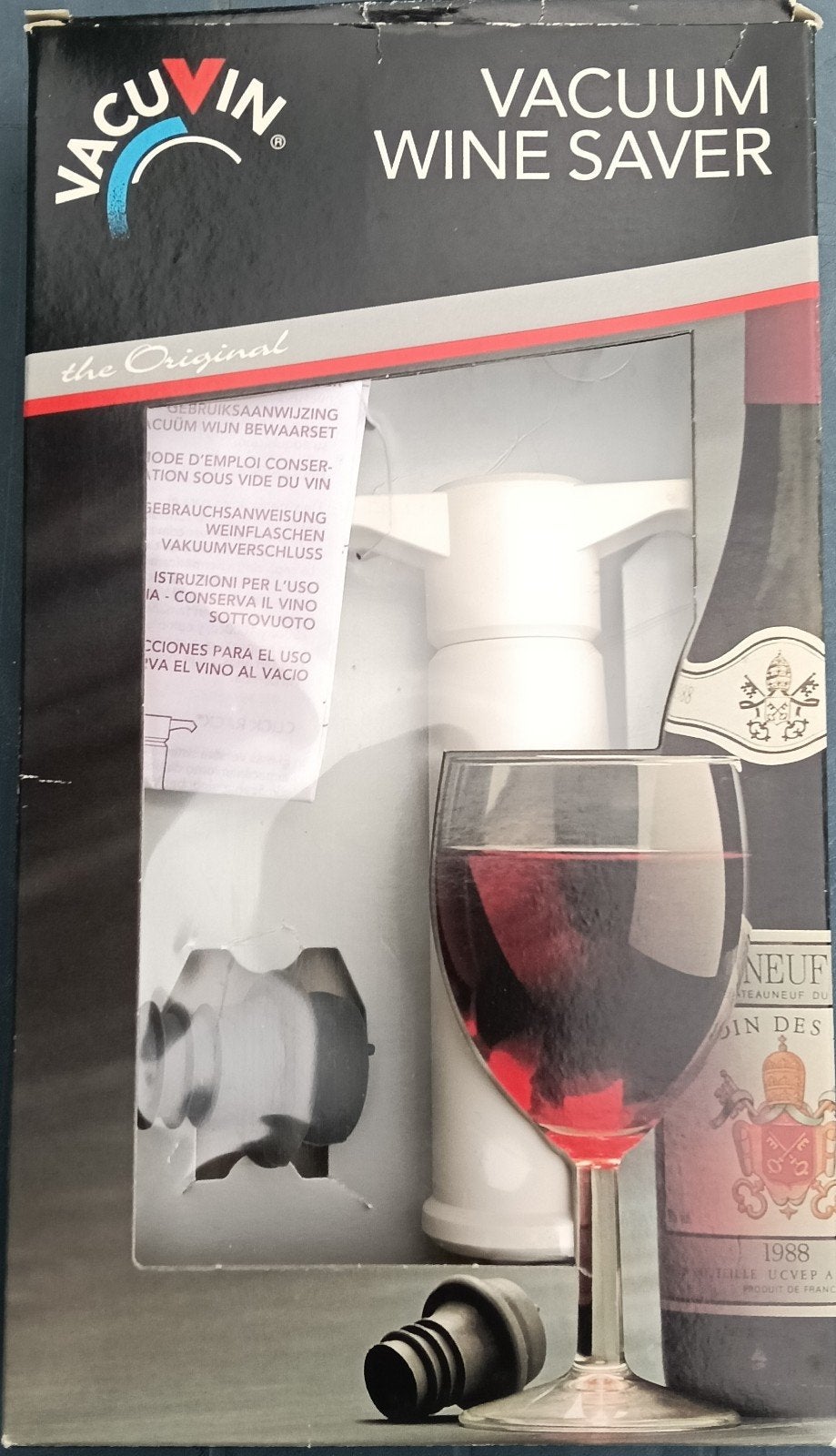 Vacu Vin Vacuum Wine Saver - Nieuw in originele verpakking, Ophalen of Verzenden