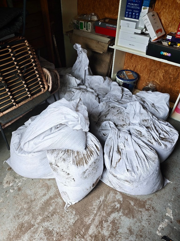 Gratis zand, Tuin en Terras, Ophalen, Zo goed als nieuw, Ophoogzand