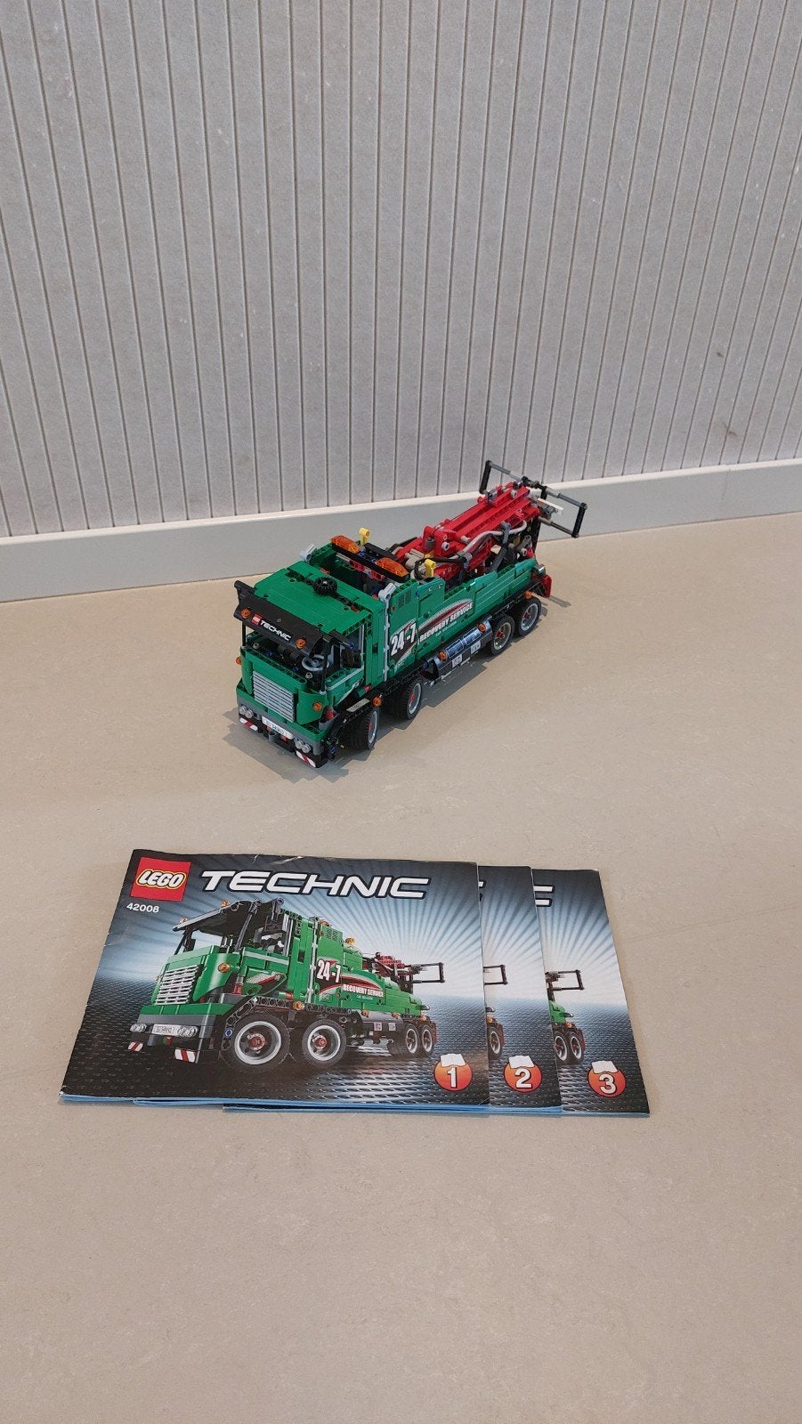 42008 Lego technic Sleepwagen., Lego, Compleet, Ophalen of Verzenden, Zo goed als nieuw