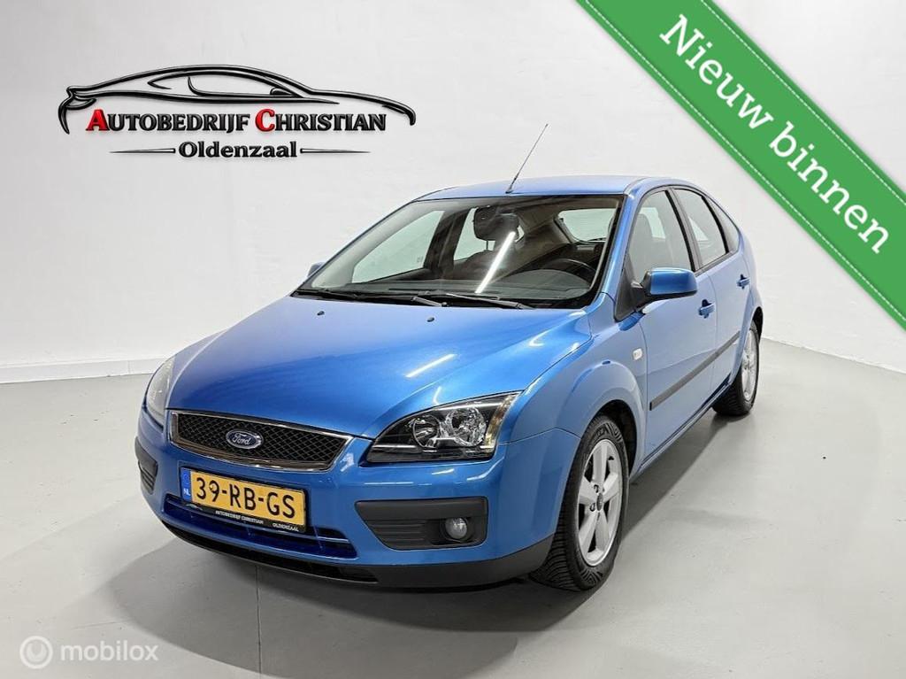Ford Focus 1.6-16V First Edition, Auto's, 1596 cc, Gebruikt, 4 cilinders, Blauw