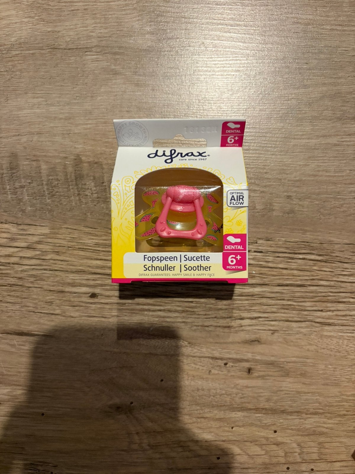 Difrax fopspeen / fopspenen nieuw in de verpakking 0-6m, Ophalen of Verzenden, Nieuw, Speen, Difrax