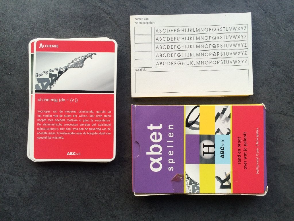 Abetspel een leuk kaartspel., Vijf spelers of meer, Ophalen of Verzenden, Gebruikt