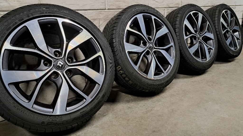 Bi-color velgen Megane Scenic Laguna Kangoo Citan 205/50/17, Auto-onderdelen, Banden en Velgen, Banden en Velgen, Zomerbanden