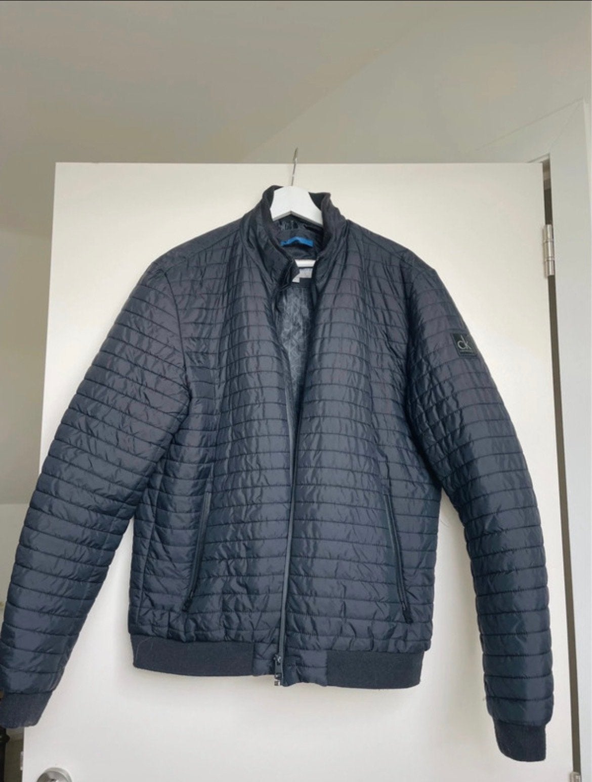 Calvin Klein Jeans gewatteerd jack - Maat L, Ophalen of Verzenden, Zo goed als nieuw, Maat 52/54 (L), Zwart