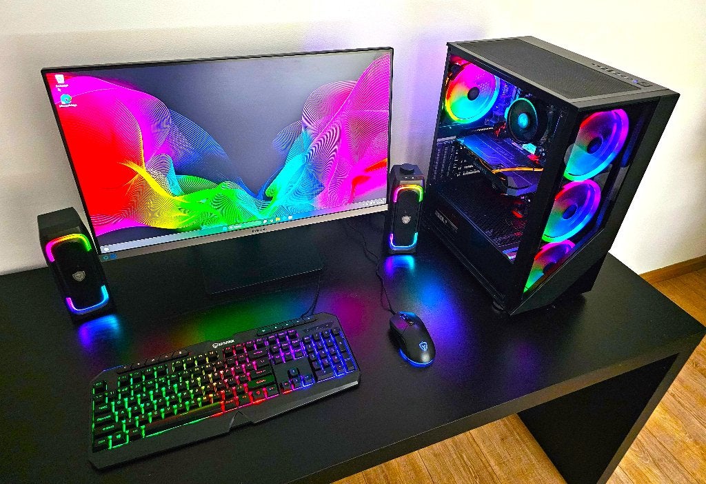 Complete RTX Game PC / Gaming Computer!, Computers en Software, Desktop Pc's, Zo goed als nieuw, 4 Ghz of meer, SSD, 16 GB, Met videokaart