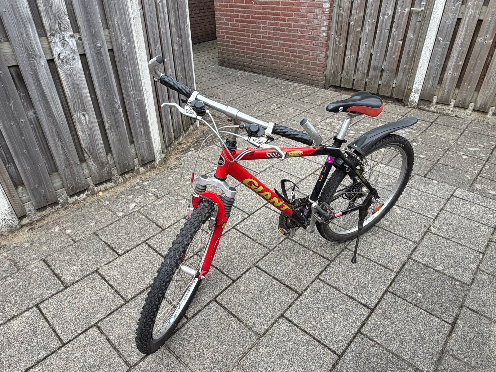 Giant Boulder Alu Shock Mountainbike - Schoon, Ophalen, Gebruikt, Hardtail, Giant