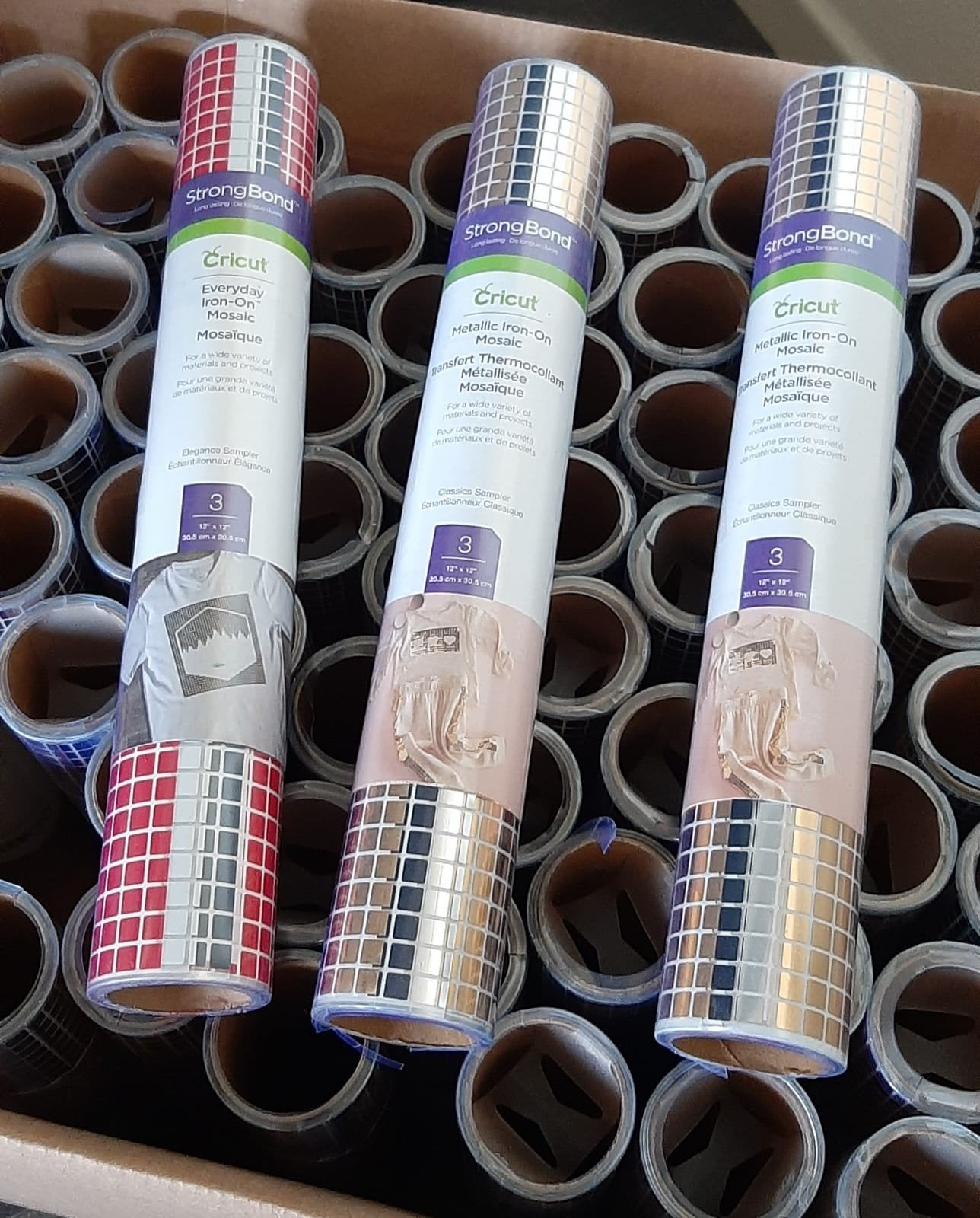 Cricut Metallic Strijkvinyl - Nieuw, Geschikt voor stof, Textiel, Nieuw, Meerkleurig