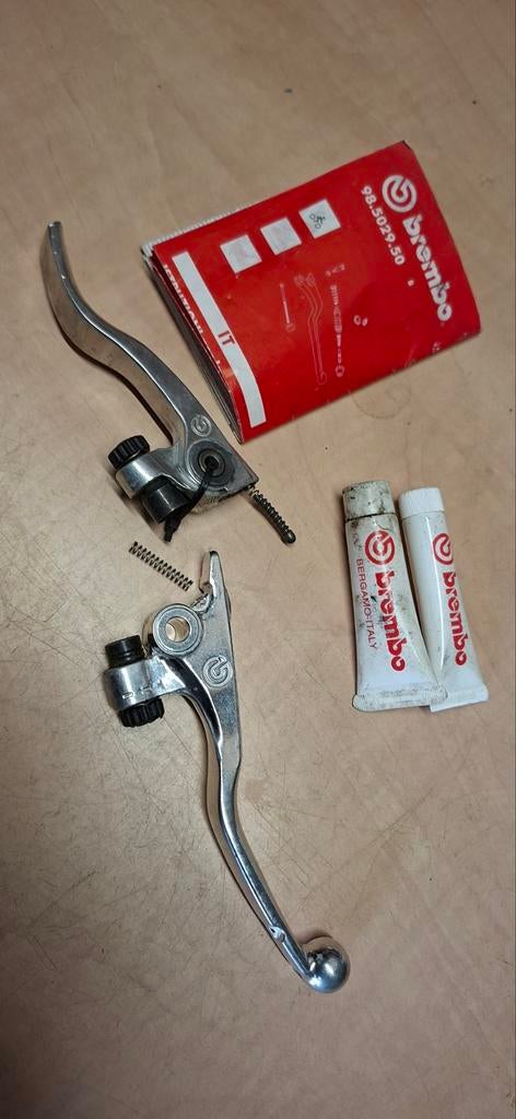 Brembo Remhendels Set met Montagehandleiding en Vet, Ophalen of Verzenden, Nieuw