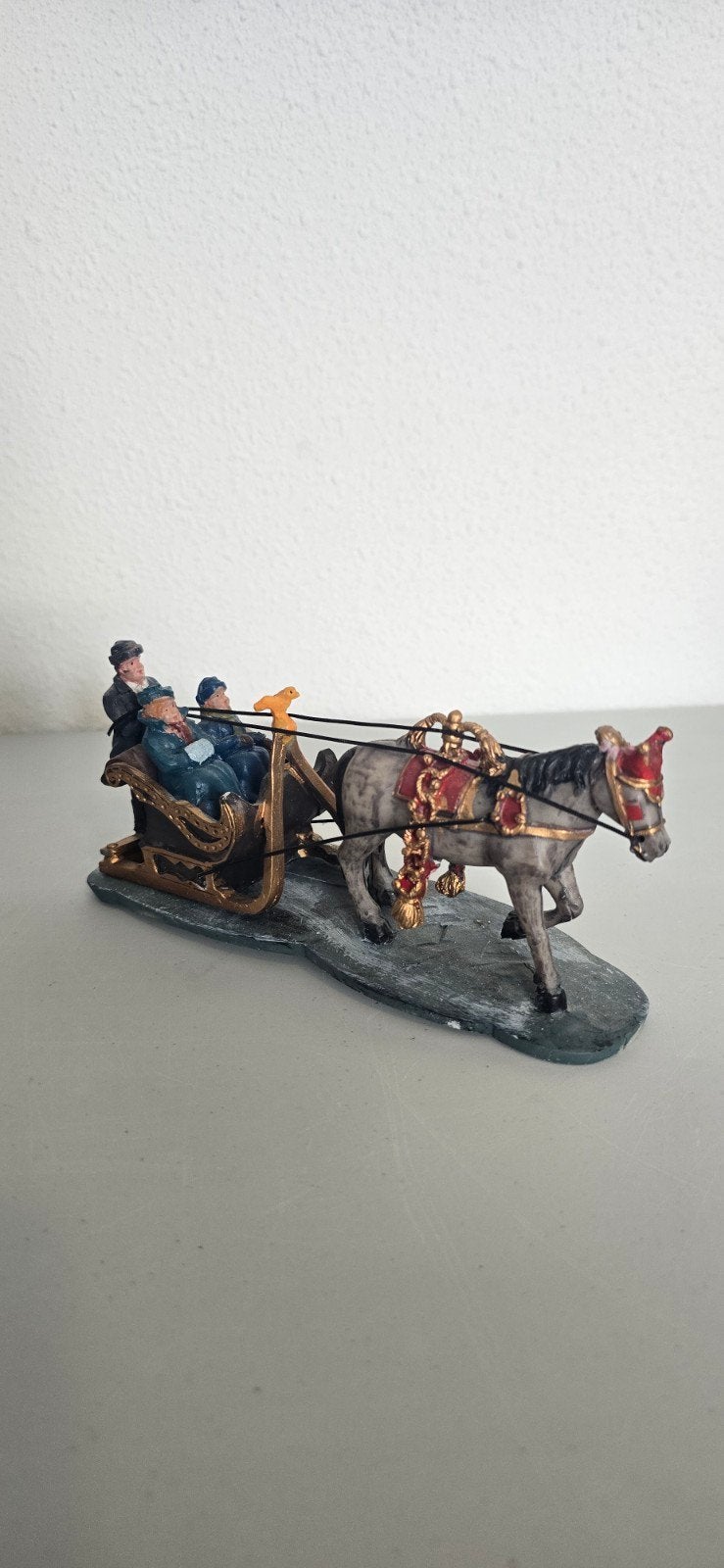 Dickensville Elfsteden - Paard met Arreslee, Diversen, Ophalen of Verzenden