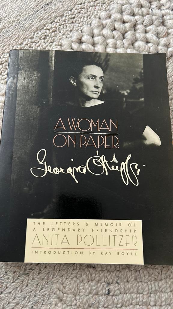 Georgia O’Keeffe A woman on paper letters memoir friendship, Ophalen of Verzenden, Zo goed als nieuw