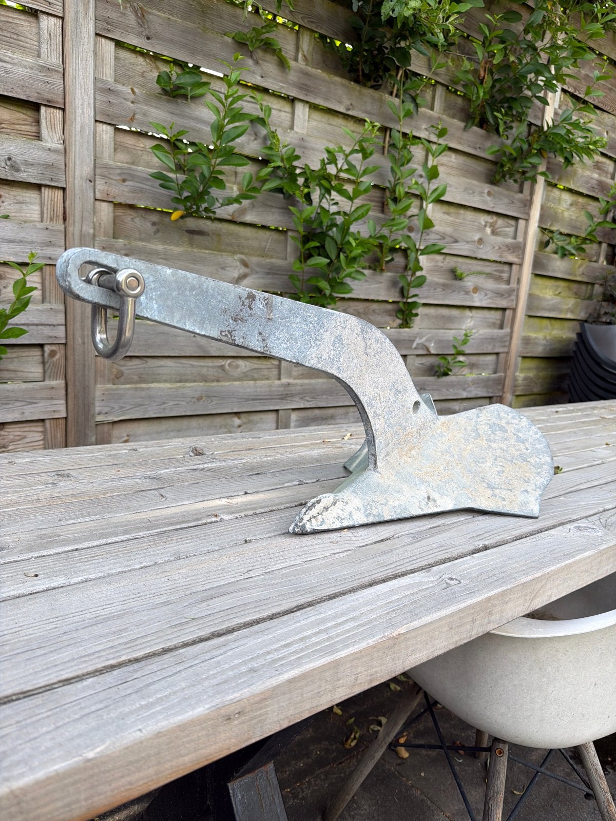 Groot boot anker - 15/20kg, Ophalen of Verzenden, Gebruikt, Overige typen