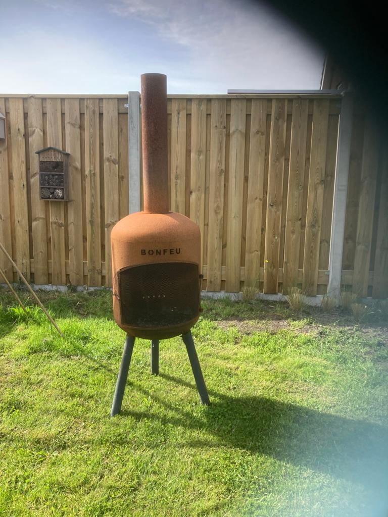 BonFeu buitenhaard - Gezellige warmte voor uw tuin, Ophalen, Gebruikt