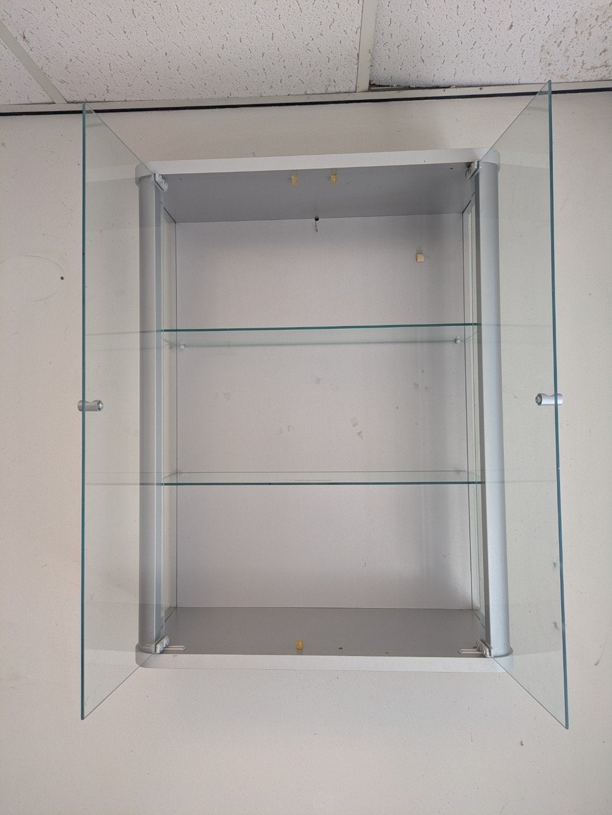 Gebruikte Vitrinekast - 80x60x20 cm, Ophalen, 50 tot 100 cm, Glas, Minder dan 25 cm