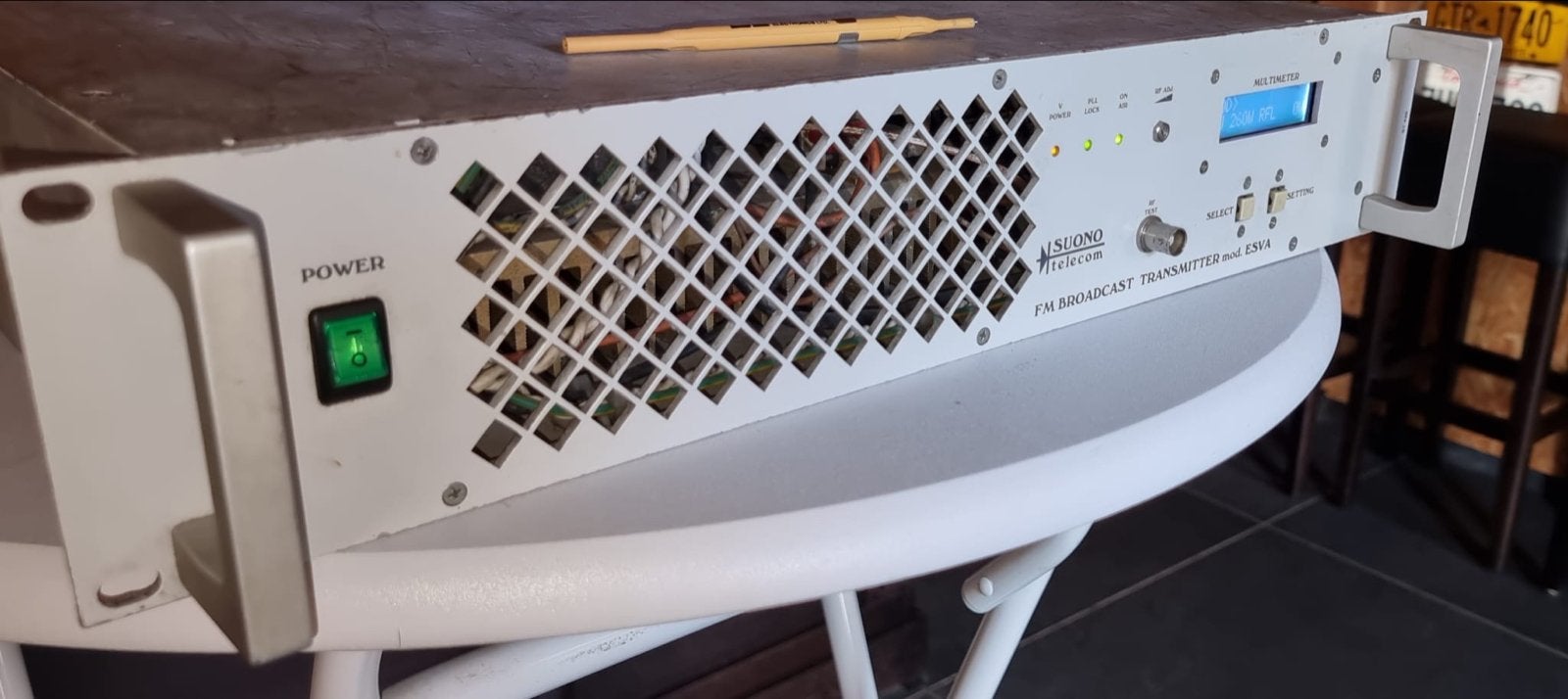 Suono Telecom FM Broadcast Transmitter mod. ESVA, Ophalen of Verzenden, Gebruikt