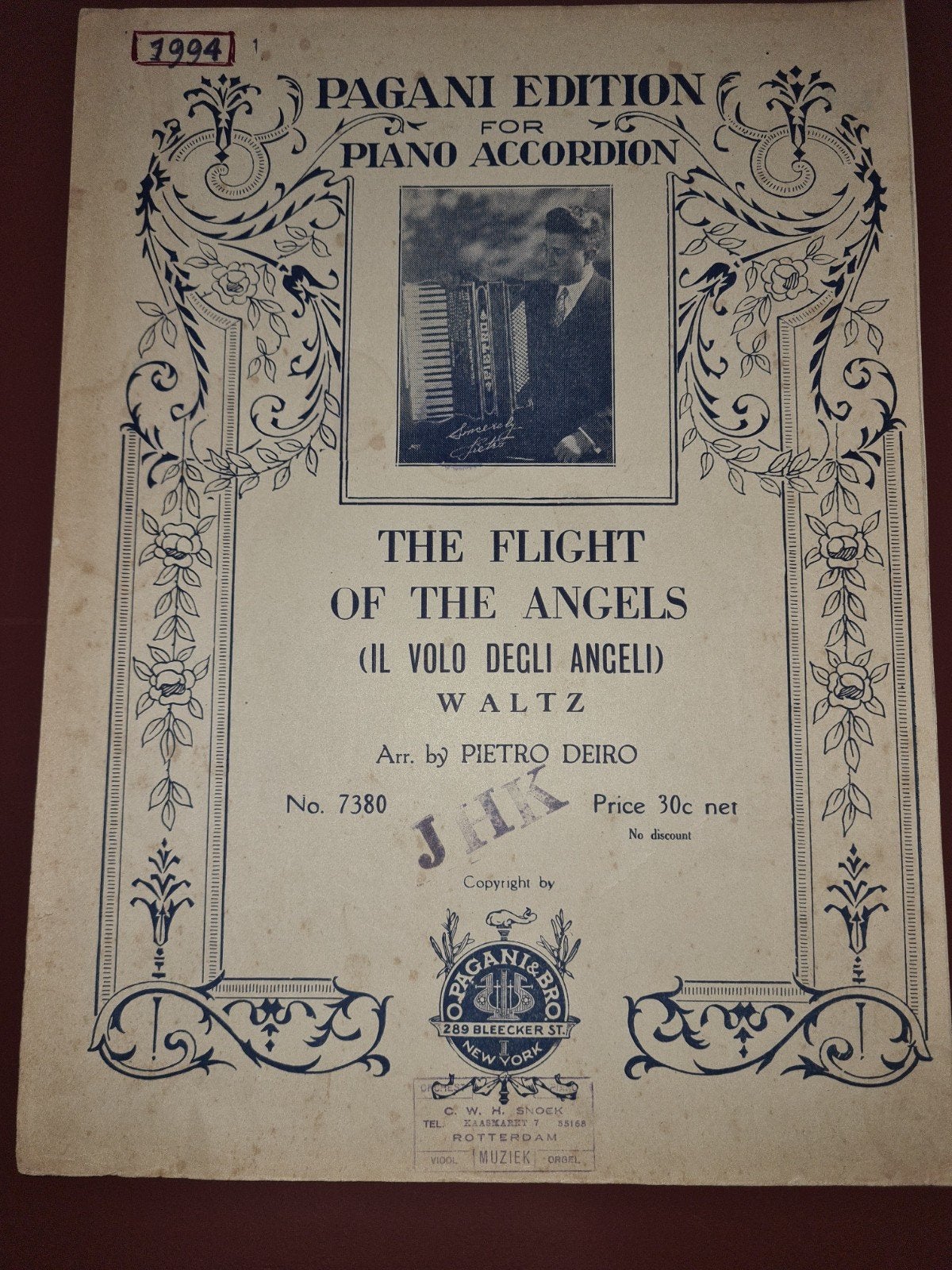 PAGANI EDITION - The Flight of the Angels, Gebruikt, Klassiek, Piano, Overige soorten