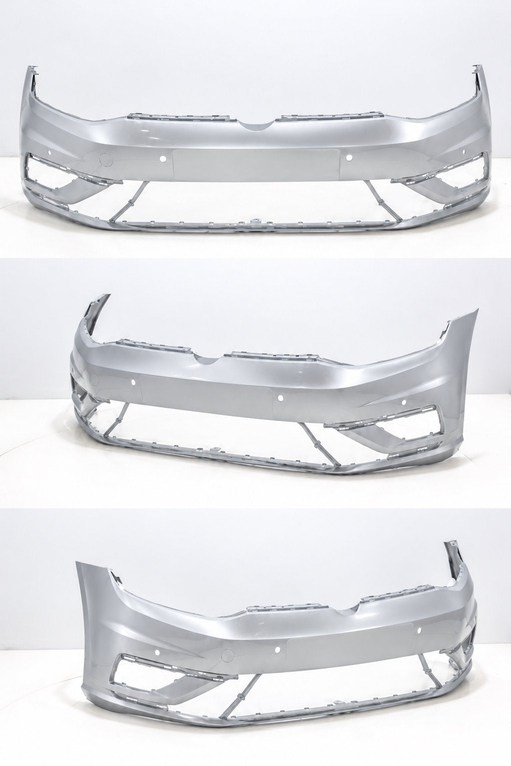 VW Golf 7.5 R-line bumper Reflex Silver Metallic LA7W, Auto-onderdelen, Nieuw, Ophalen of Verzenden, Bumper, Volkswagen