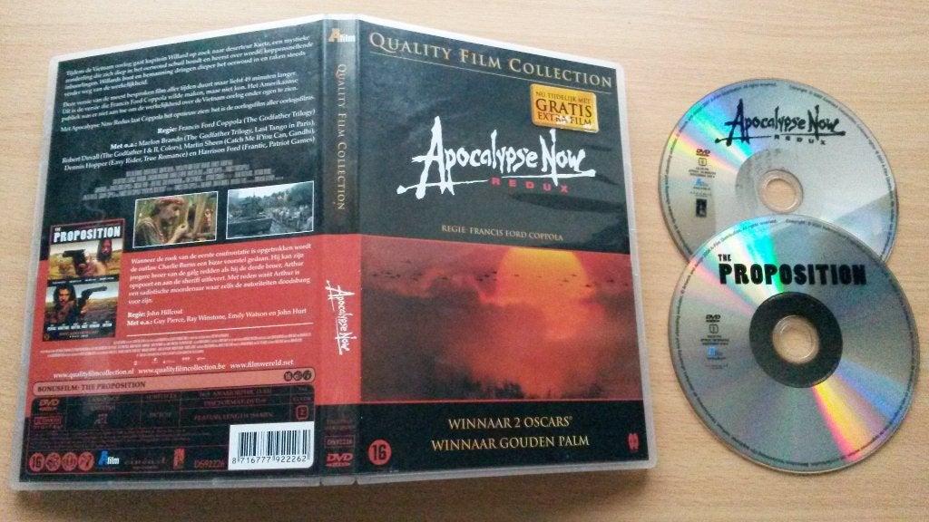 Apocalypse now + The proposition 2dvd - Francis Ford Coppola, 1960 tot 1980, Vanaf 16 jaar, Verzenden, Nederlands