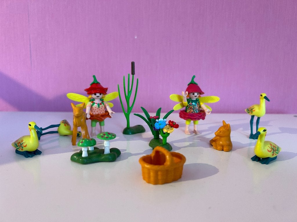 Playmobil Fee&euml;n met Dieren en Accessoires (Set 9138), Ophalen, Gebruikt, Complete set, Fantasy