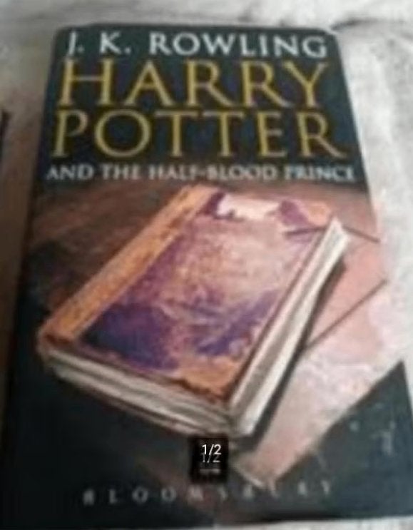 Harry potter and the half Blood Prince first edition, Ophalen of Verzenden, Zo goed als nieuw, Boek of Poster