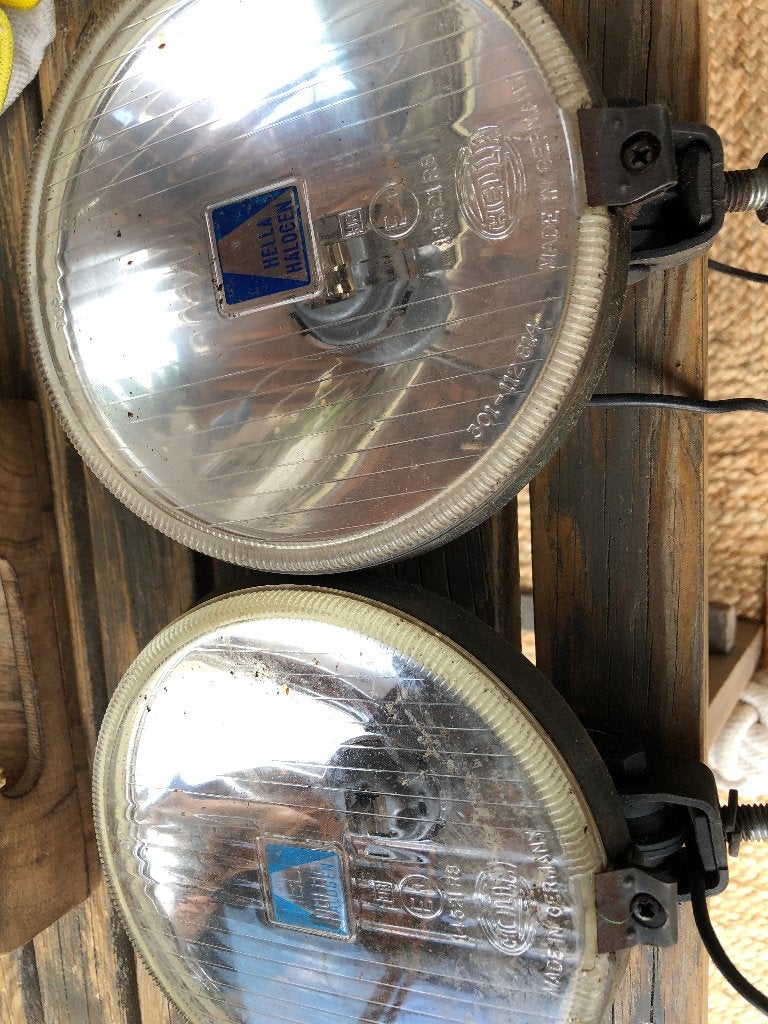 Hella Verstralers, Auto-onderdelen, Ophalen of Verzenden, Gebruikt, Oldtimer onderdelen