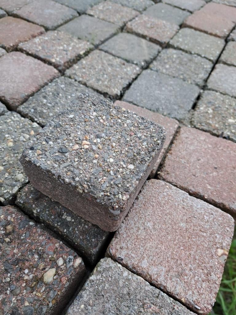 Tuin stenen 9.5cm, Tuin en Terras, Ophalen, Gebruikt, Klinkers, 5 tot 10 m²