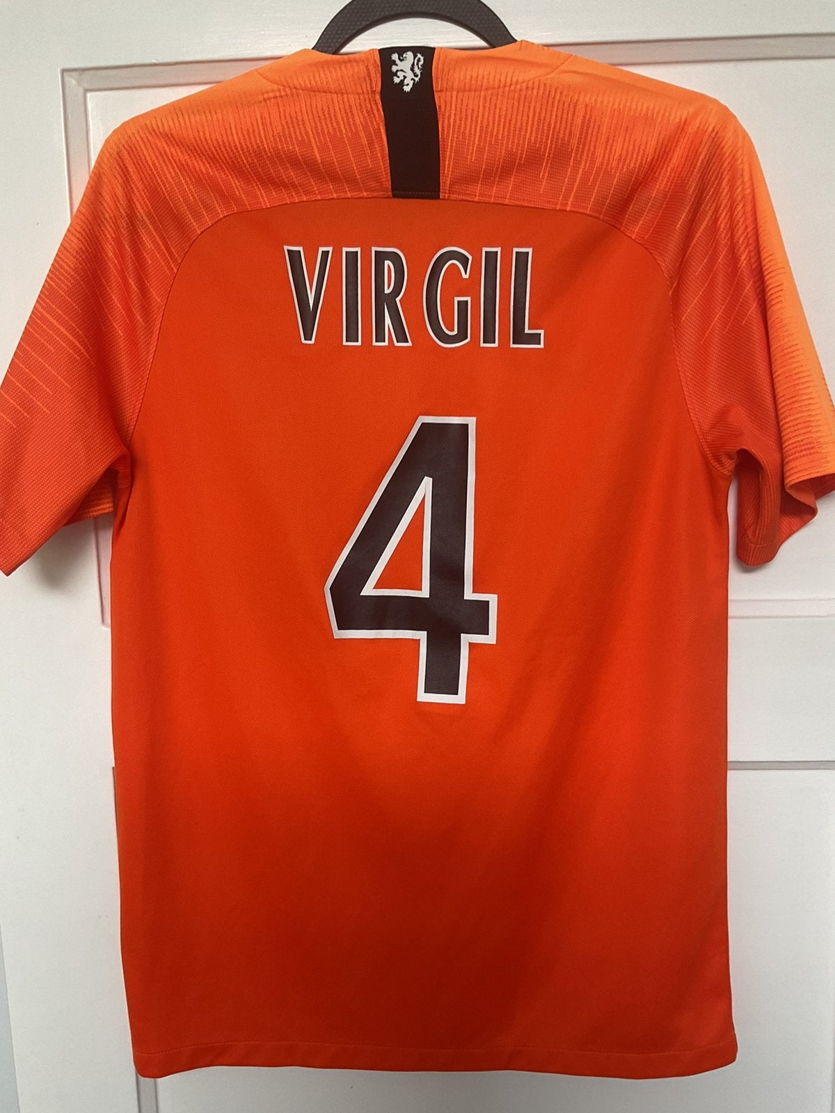 Virgil Nederlands elftal shirt.  Maat S, Maat S, Ophalen of Verzenden, Zo goed als nieuw, Shirt