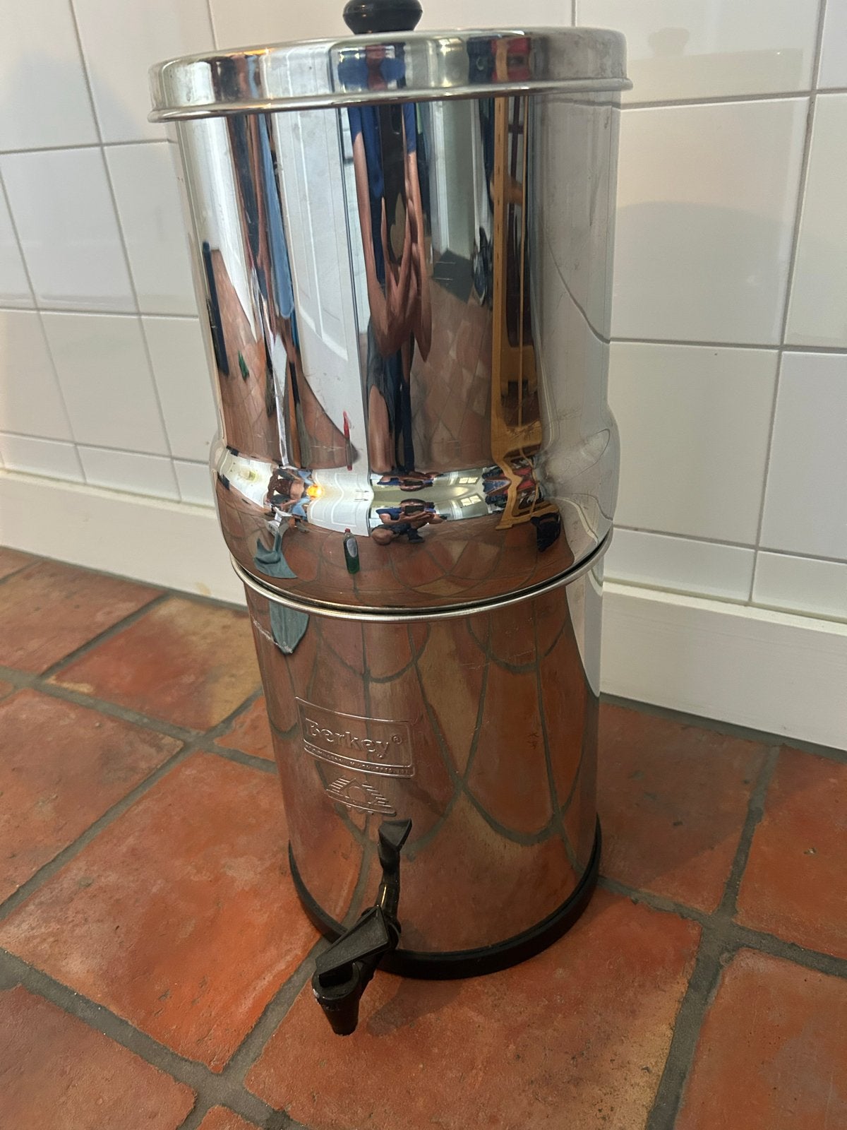 Black Berkey waterfilter - Roestvrij staal telf 0643923709, Zilver, Ophalen of Verzenden, Metaal, Overige merken