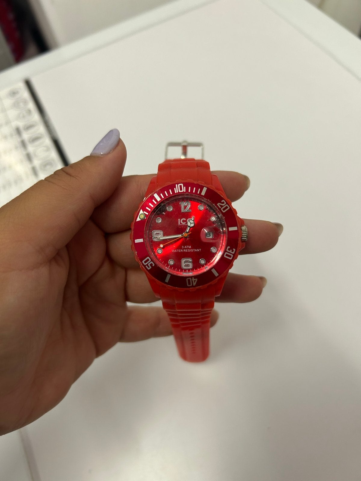 Ice Watch Kids Rood - Stoer Kinderhorloge, Ophalen of Verzenden, Gebruikt, Rood, Jongen of Meisje