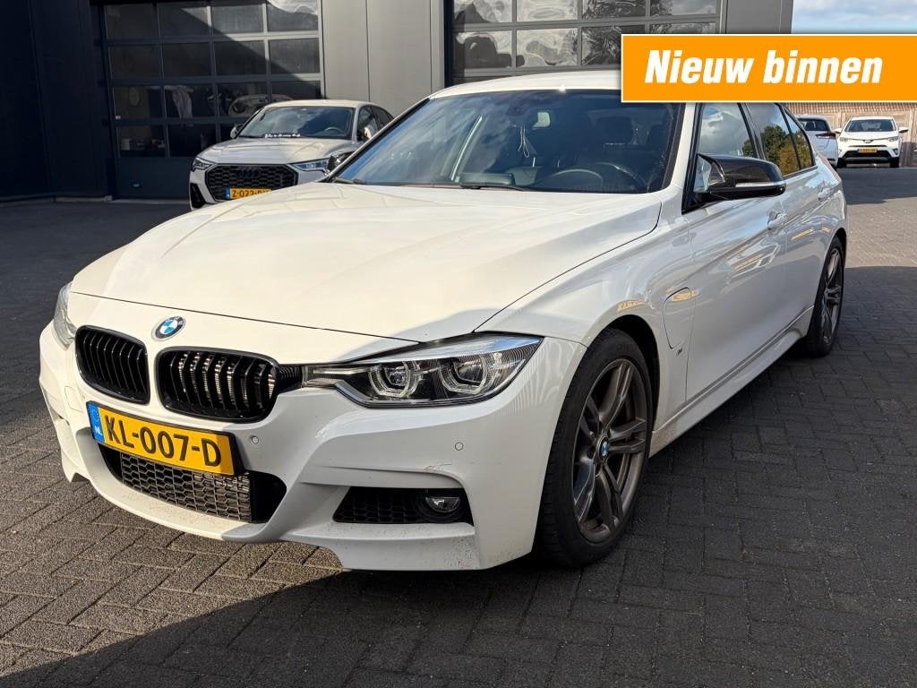 Bmw 3-SERIE 330e M Sport Shadow Leder Navi prof. LED Cruise, 1998 cc, Achterwielaandrijving, Gebruikt, Wit