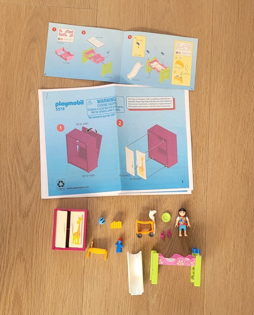 Playmobile kinderkamer 5579, Kinderen en Baby's, Speelgoed | Playmobil, Ophalen, Complete set, Overige typen, Zo goed als nieuw