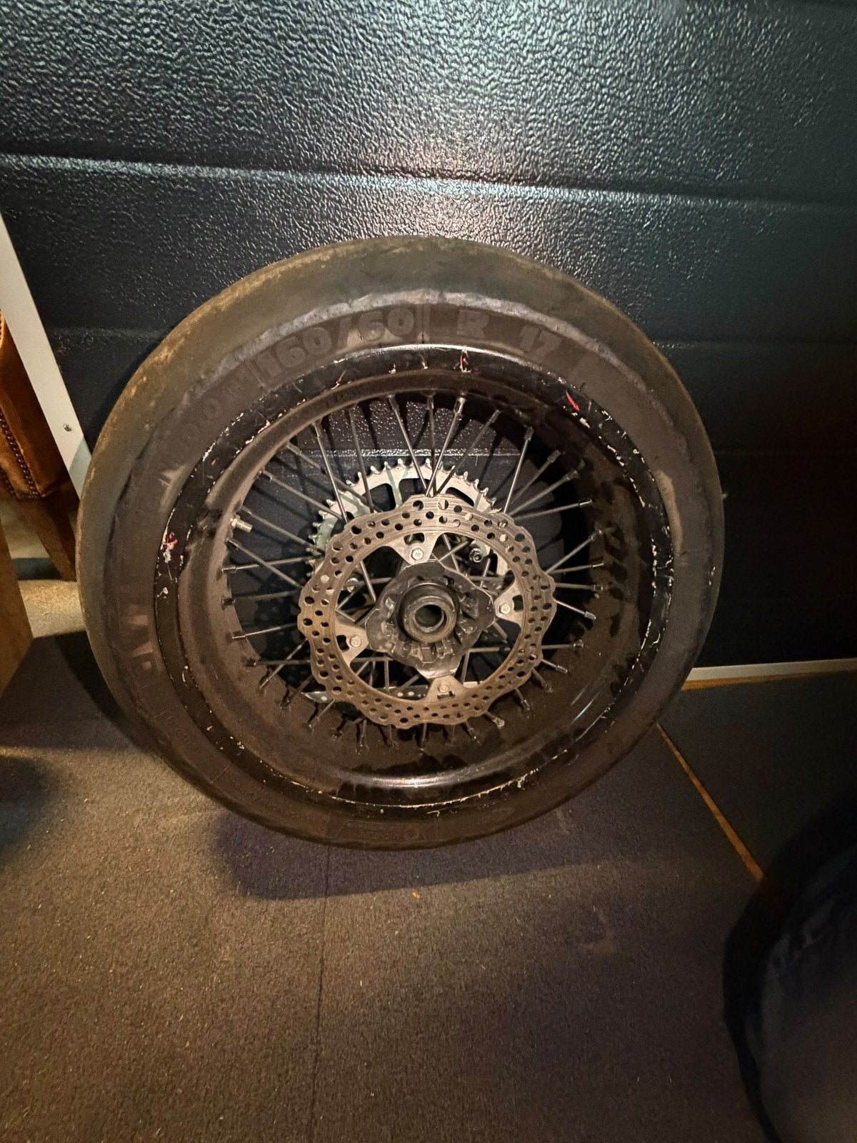 Honda crf 450 supermoto wielen, Ophalen, Gebruikt
